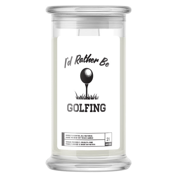 I'd rather be Golfing Candles