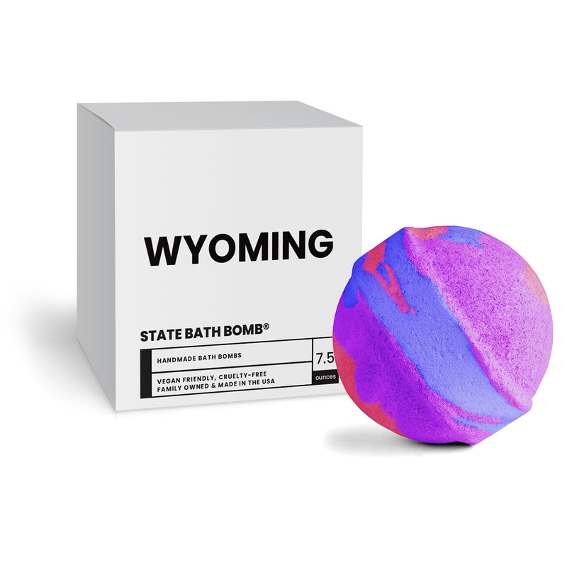 Wyoming State Bath Bomb