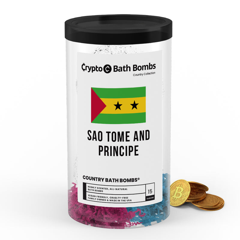 Sao Tome and Principe Country Crypto Bath Bombs
