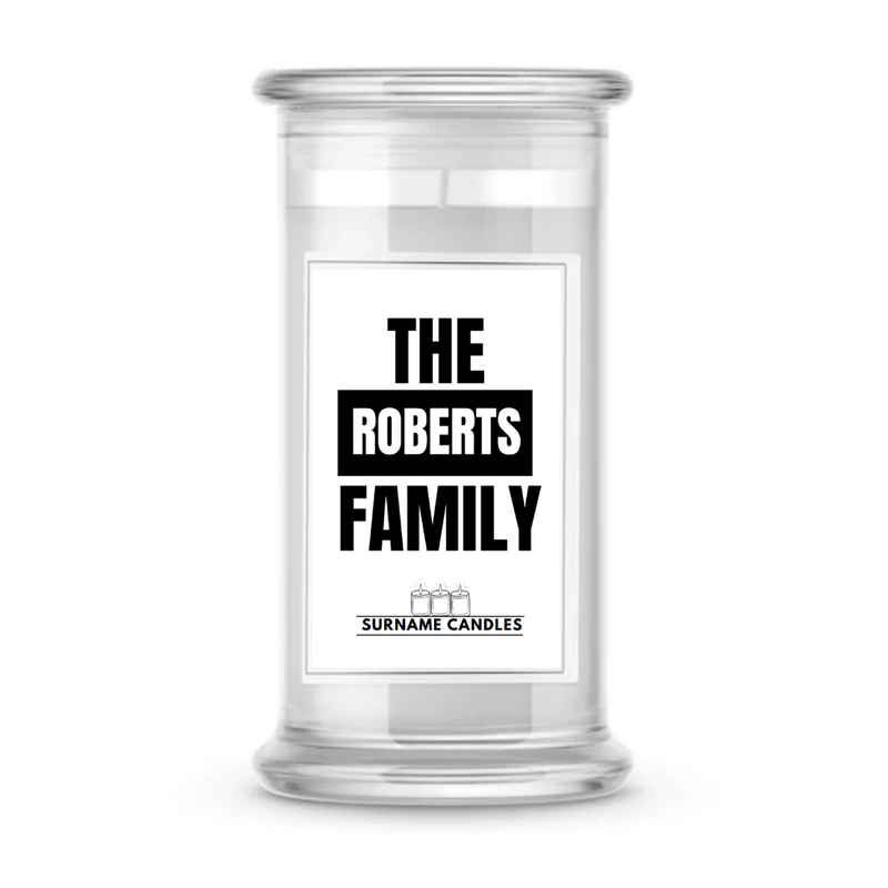 The Roberts Family | Surname Candles
