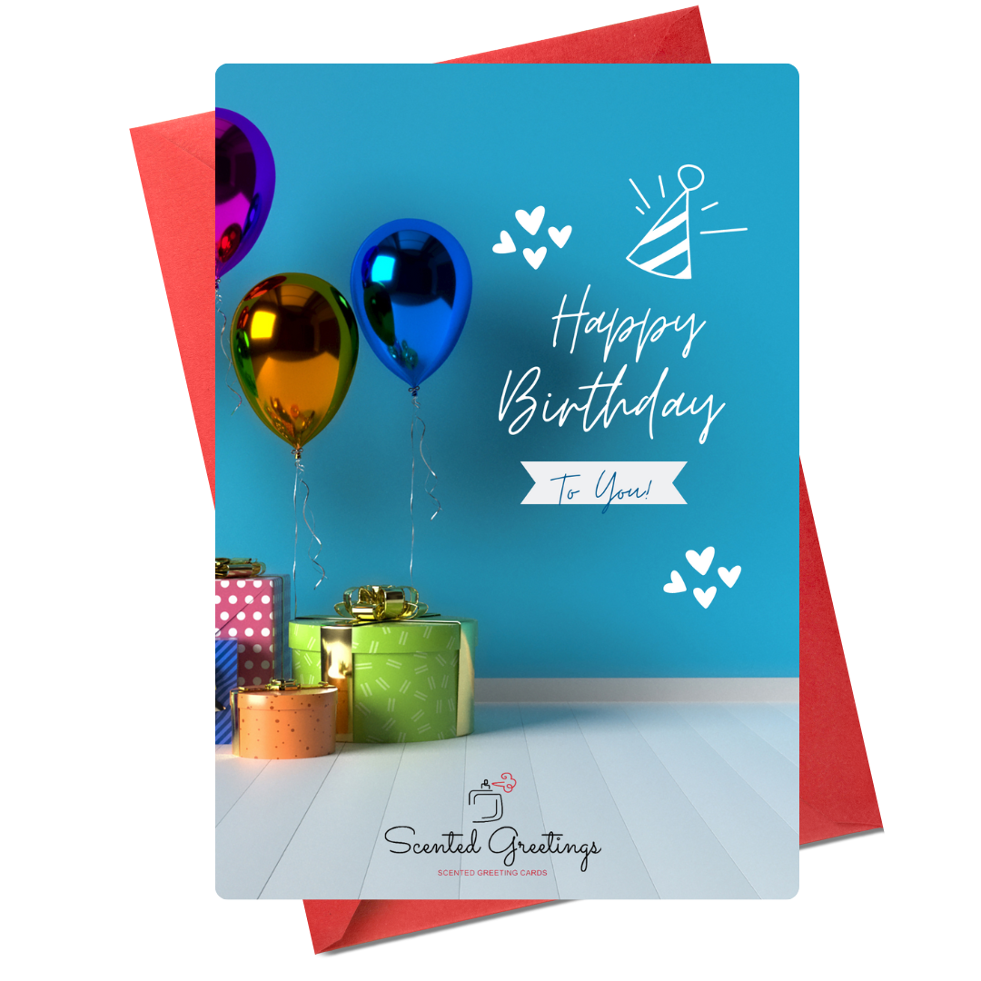 Happy Birthday To You ❤️❤️❤️❤️ Scented Greeting Cards