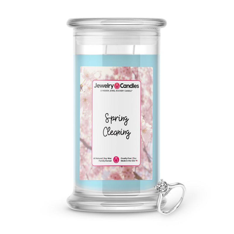 Spring Cleaning Jewelry Candle