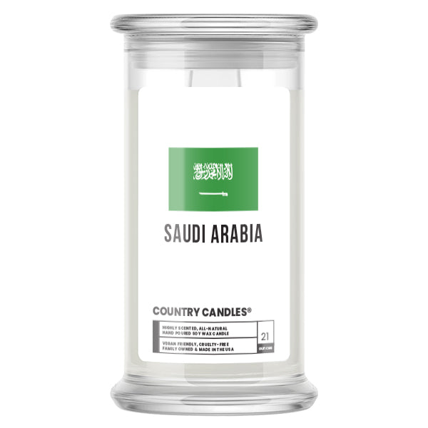 Saudi Arabia Country Candles