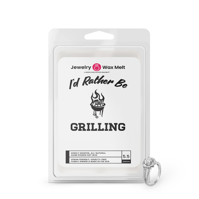 I'd rather be Grilling Jewelry Wax Melts