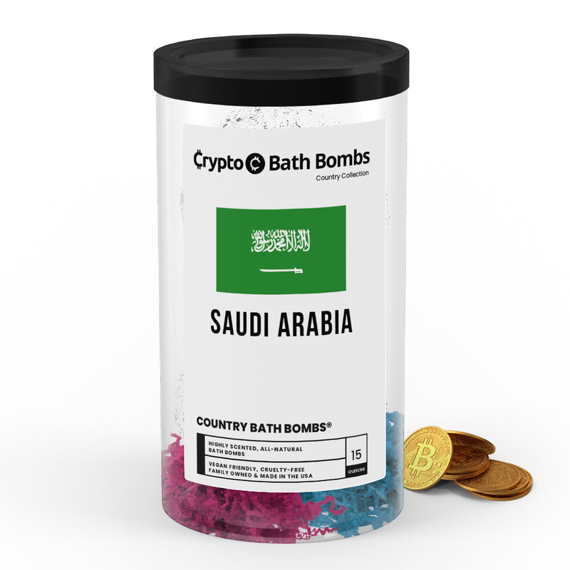 Saudi Arabia Country Crypto Bath Bombs