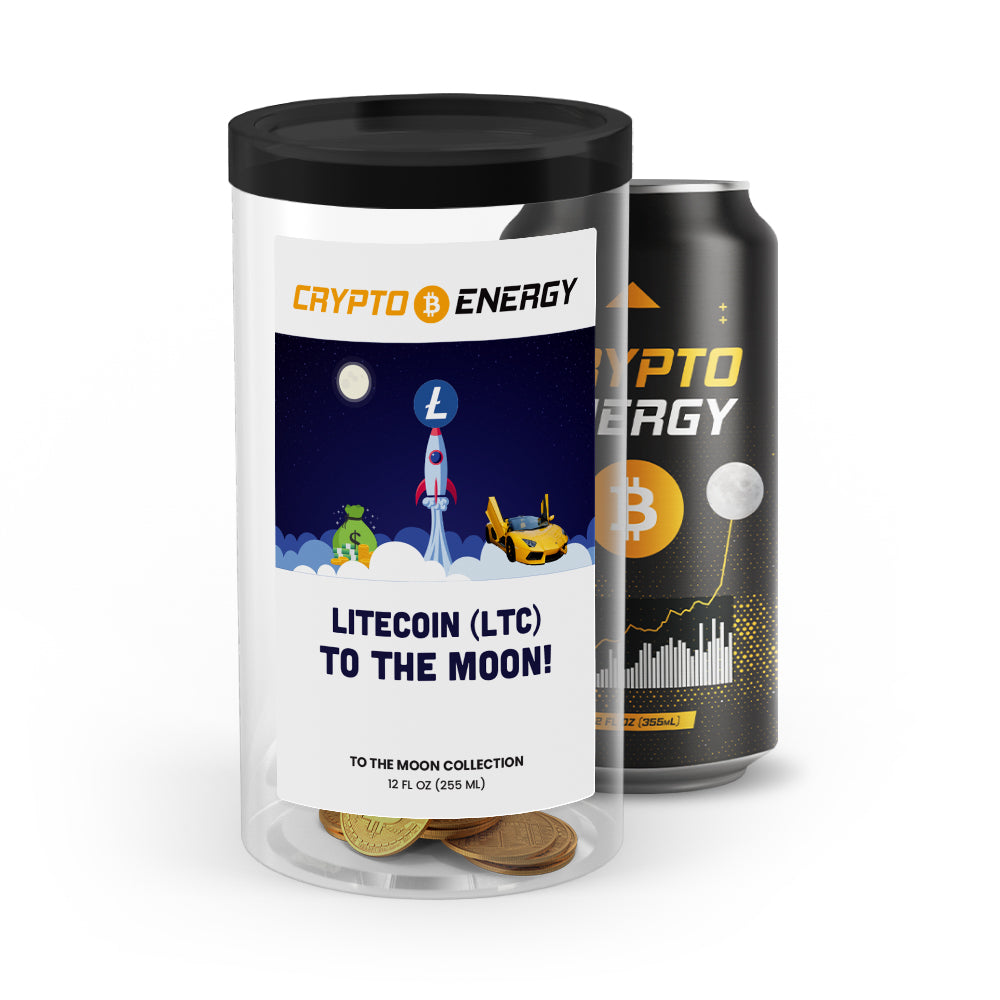 Litecoin (LTC) To The Moon! Crypto Energy Drinks