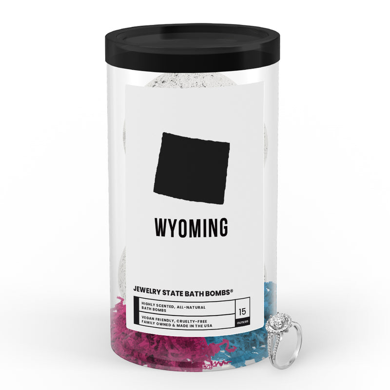 Wyoming Jewelry State Bath Bombs