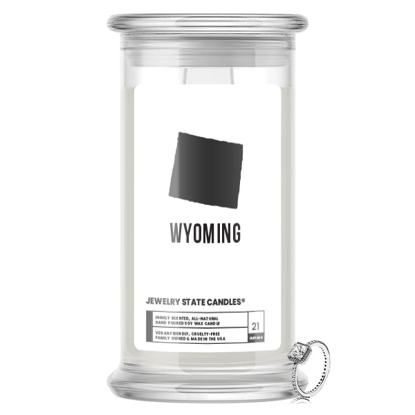 Wyoming Jewelry State Candles