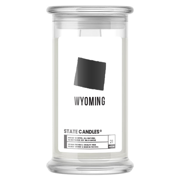 Wyoming State Candles