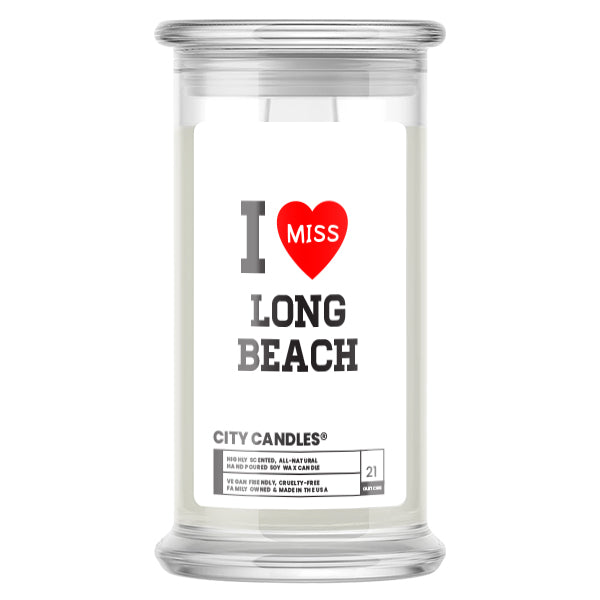 I miss Long Beach City  Candles