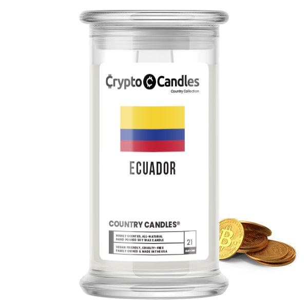 Ecuador Country Crypto Candles