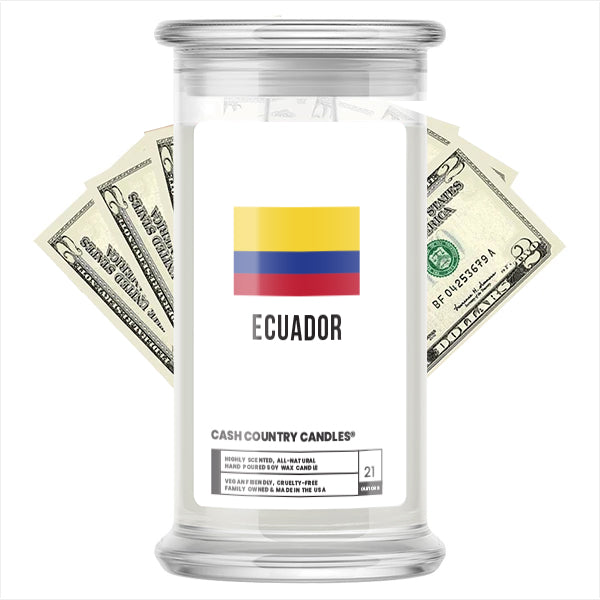 Ecuador Cash Country Candles
