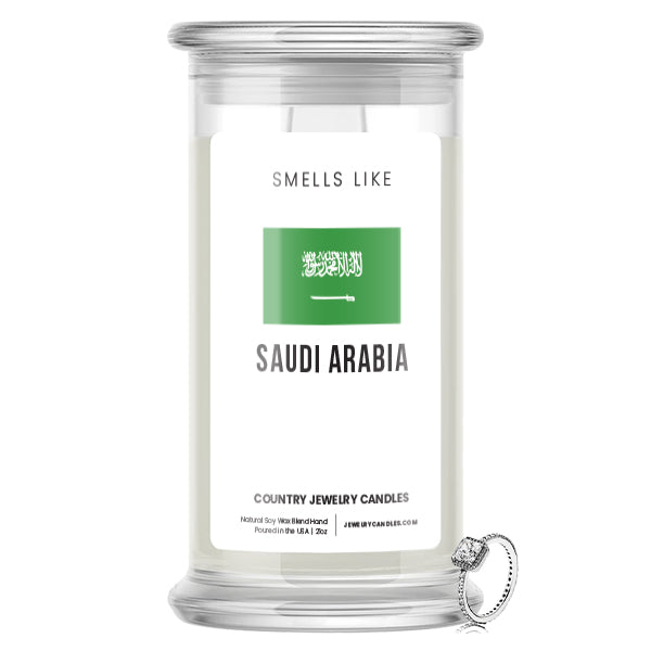 Smells Like Saudi Arabia Country Jewelry Candles