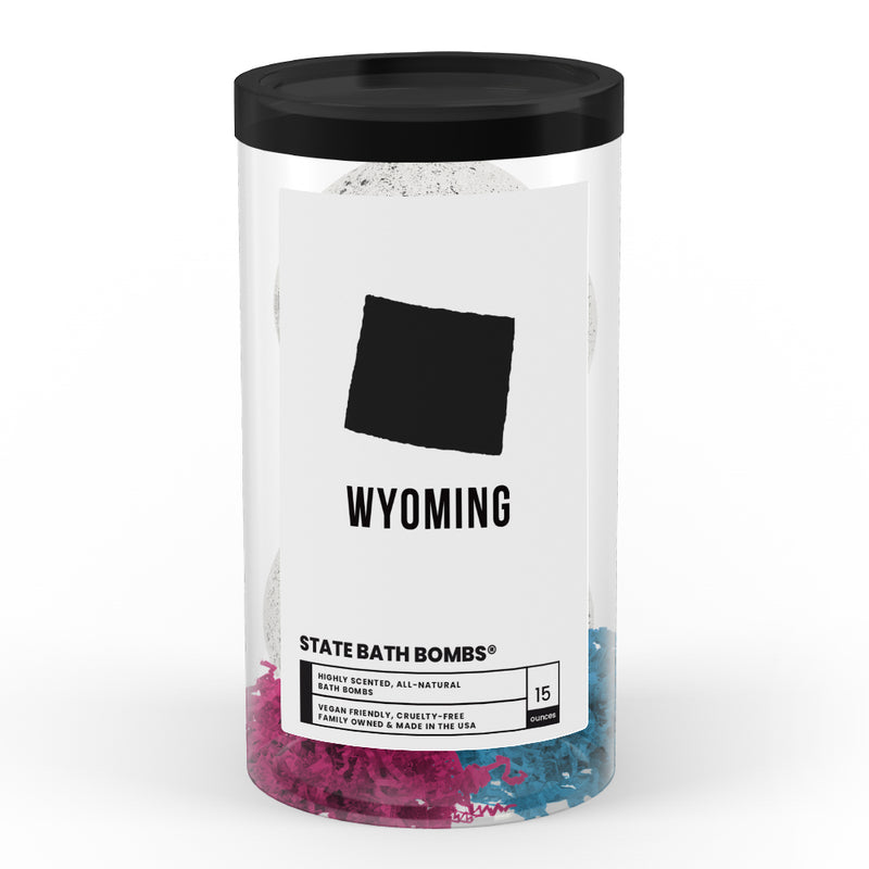 Wyoming State Bath Bombs