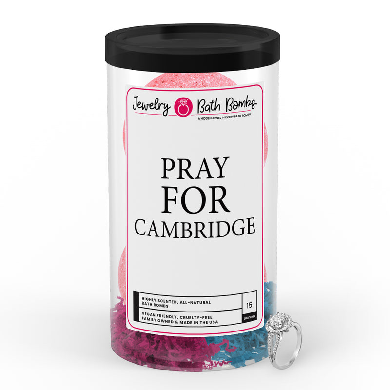 Pray For Cambridge Jewelry Bath Bomb