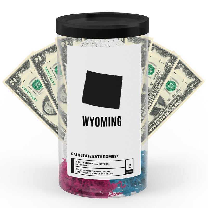 Wyoming Cash State Bath Bombs