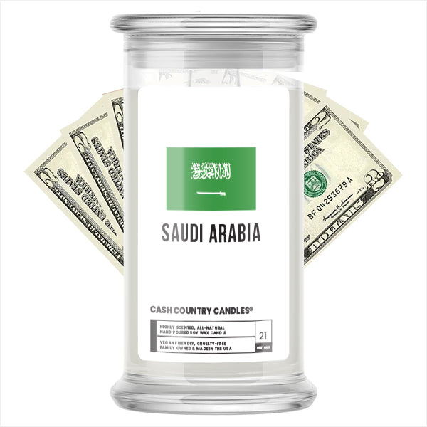 saudi arabia cash candle