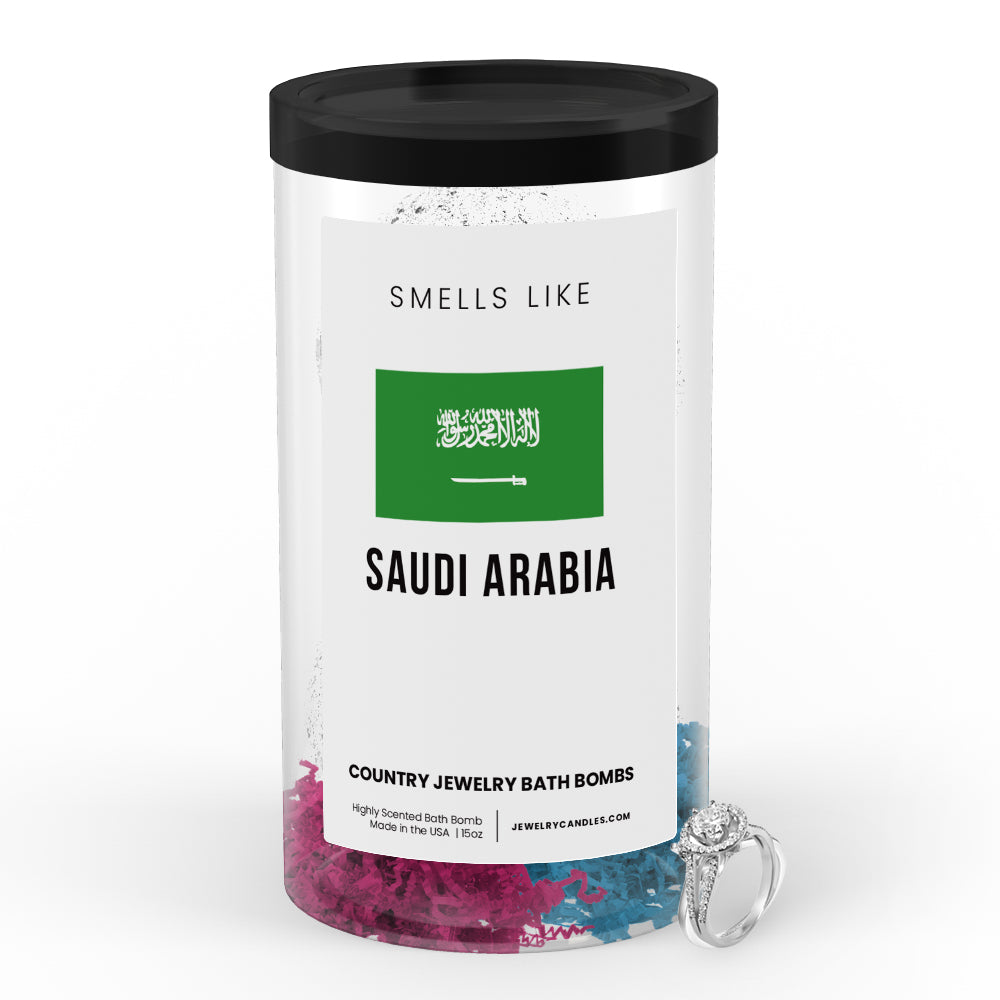 Smells Like Saudi Arabia Country Jewelry Bath Bombs