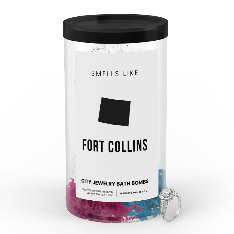 Smells Like Fort Collins City Jewelry Bath Bombs