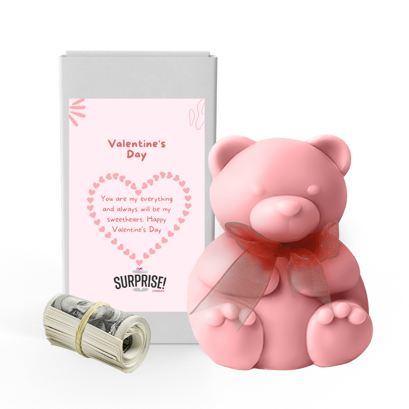 Valentine's Day You are my | Valentines Day Surprise Cash Money Bear Wax Melts
