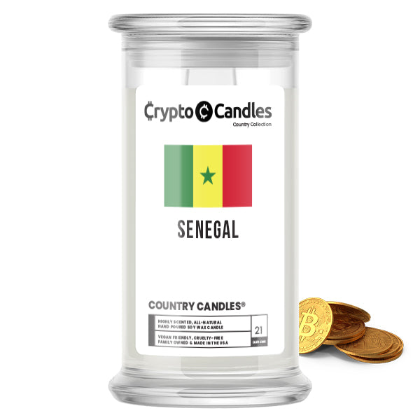 Senegal Country Crypto Candles