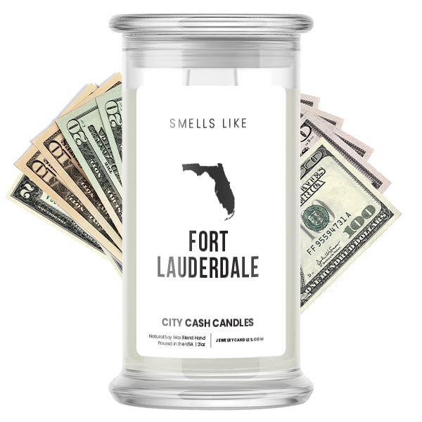 Smells Like Fort Lauderdale City Cash Candles