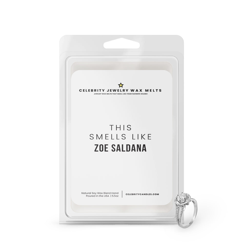 This Smells Like Zoe Saldana Celebrity Jewelry Wax Melts