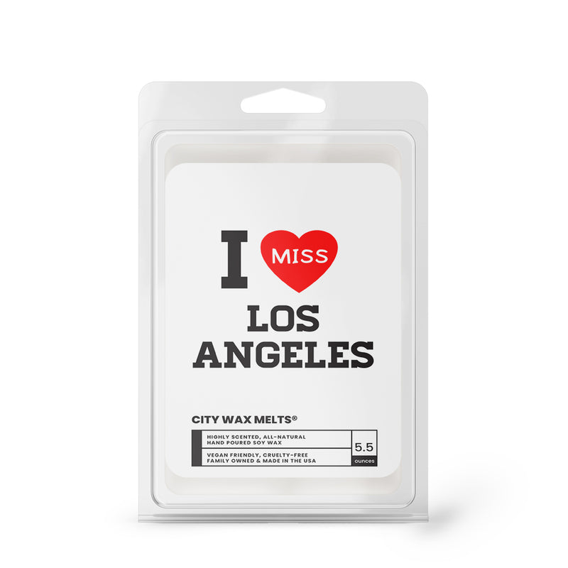 I miss Los Angeles City Wax Melts