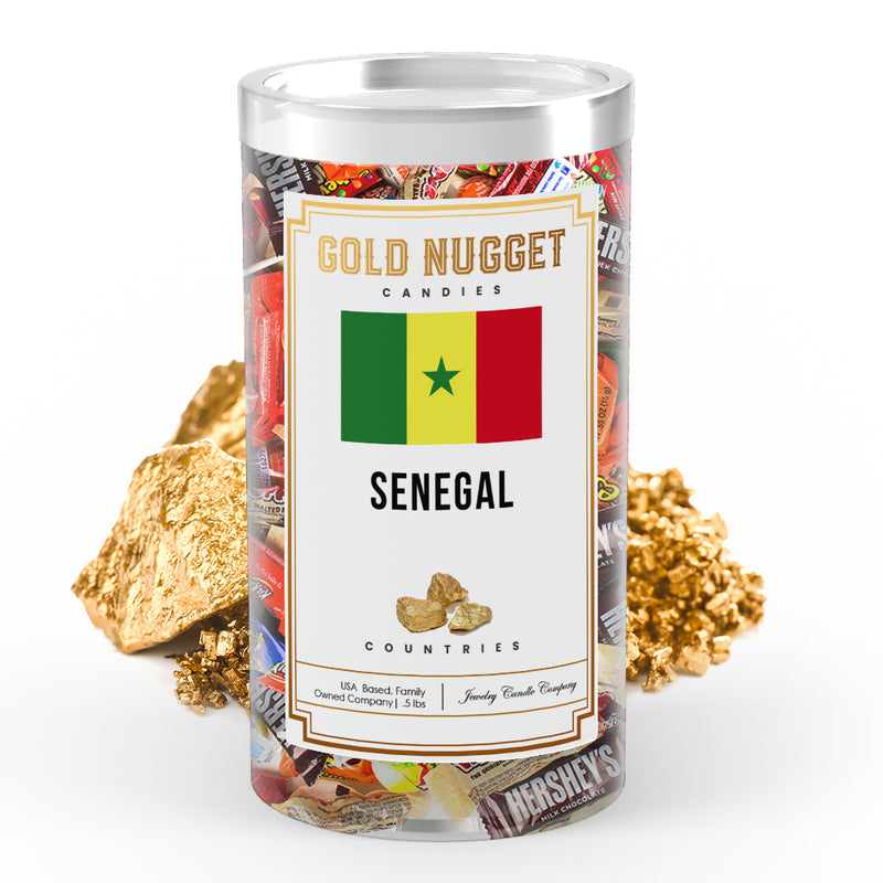 Senegal Countries Gold Nugget Candy
