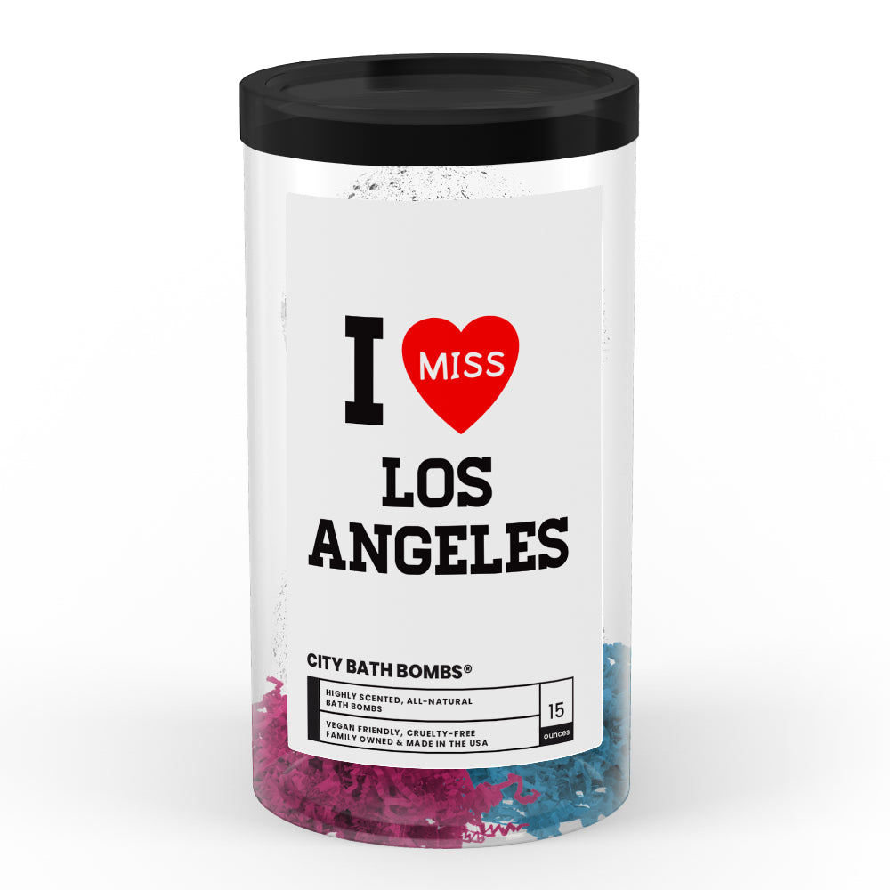 I miss Los Angeles City Bath Bombs