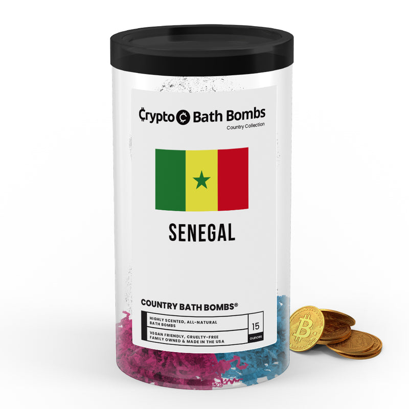 Senegal Country Crypto Bath Bombs
