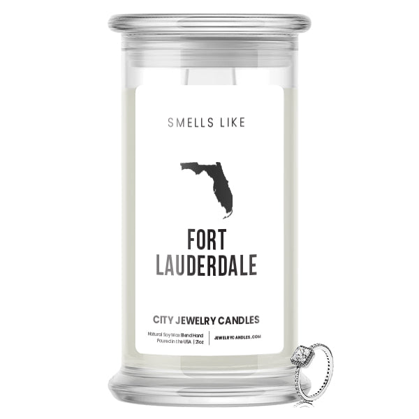 Smells Like Fort Lauderdale City Jewelry Candles