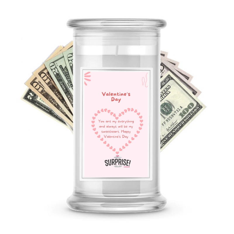 Valentine's Day | Valentine's Day Surprise Cash Candles
