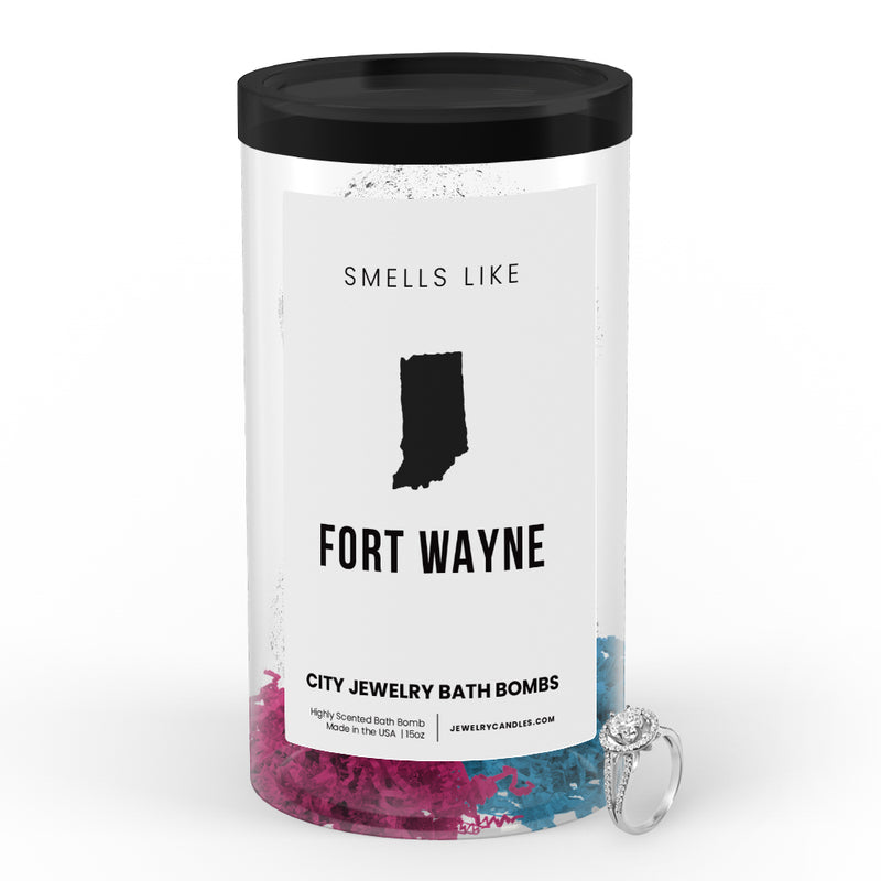 Smells Like Fort Wayne City Jewelry Bath Bombs