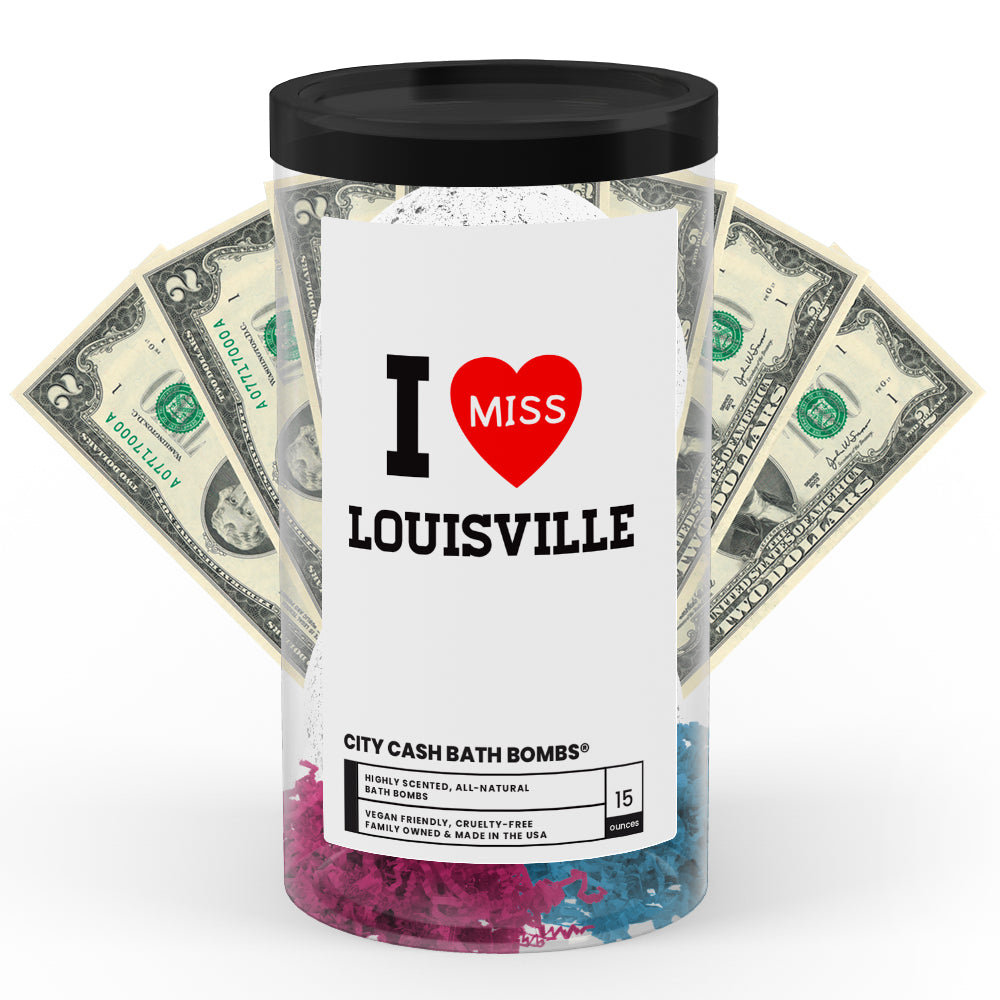 I miss Louisville City Cash Bath Bombs