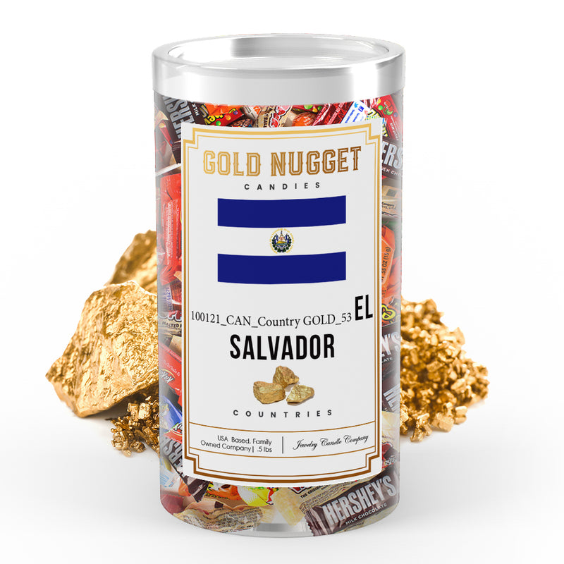 EL Salvador Countries Gold Nugget Candy
