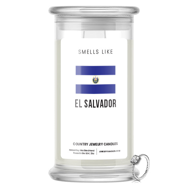 Smells Like EL Salvador Country Jewelry Candles