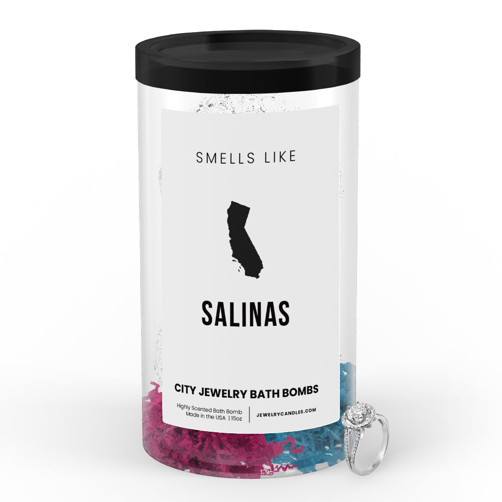 Smells Like Salinas City Jewelry Bath Bombs