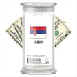 serbia cash candle