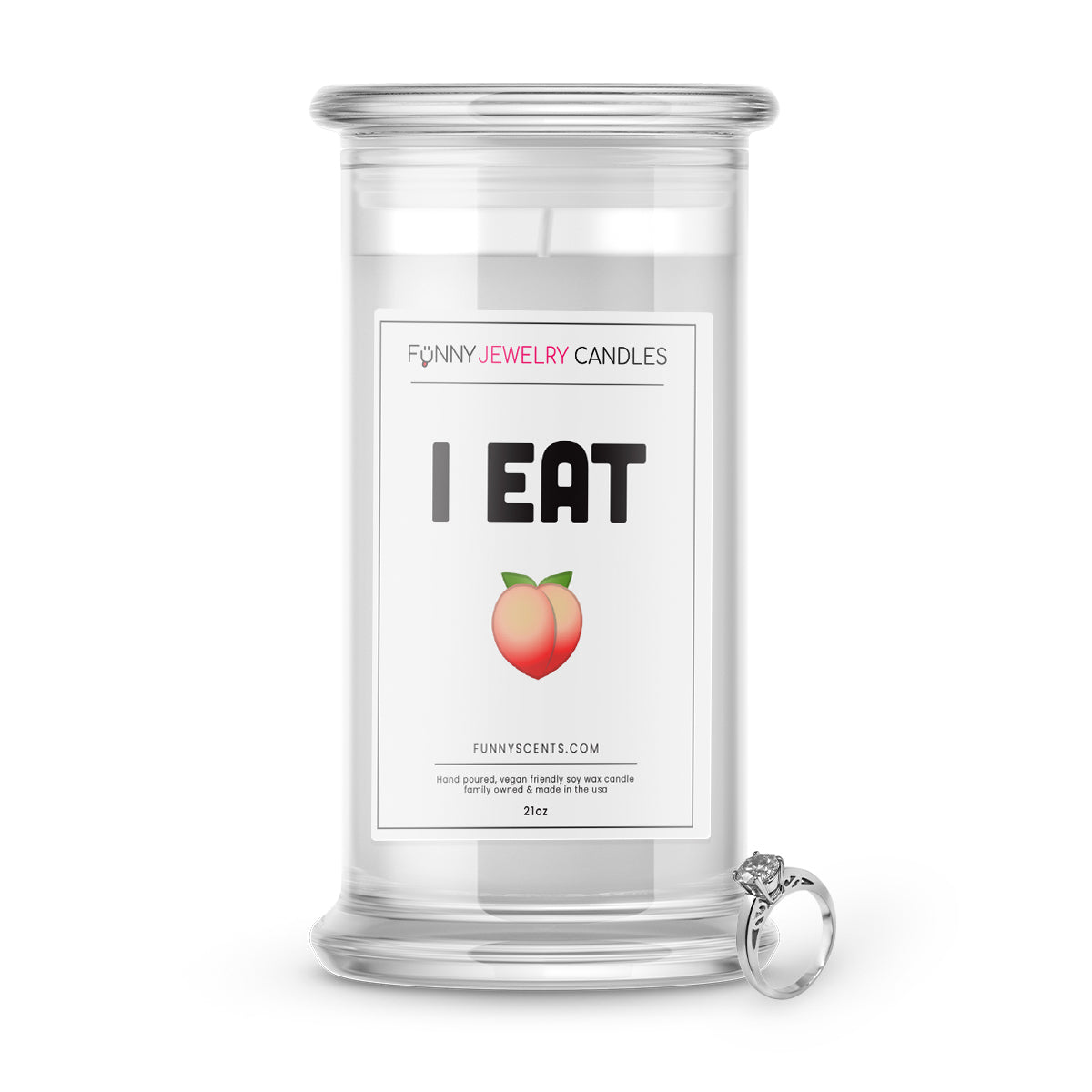 I Eat ass Jewelry Funny Candles