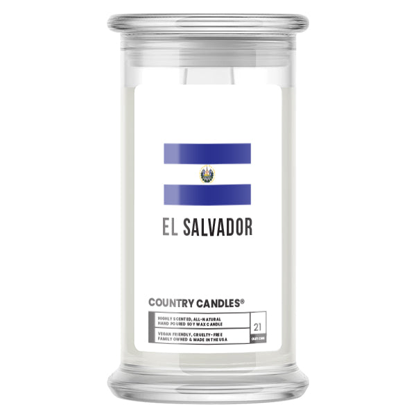 EL Salvador Country Candles