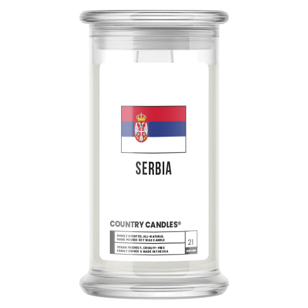 Serbia Country Candles
