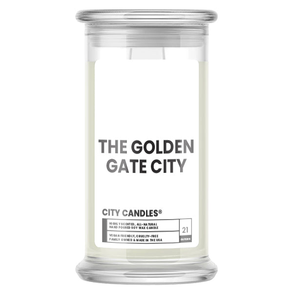 The Golden Gate City Candle