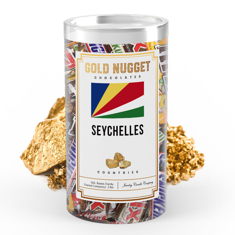 Seychelles Countries Gold Nugget Chocolates