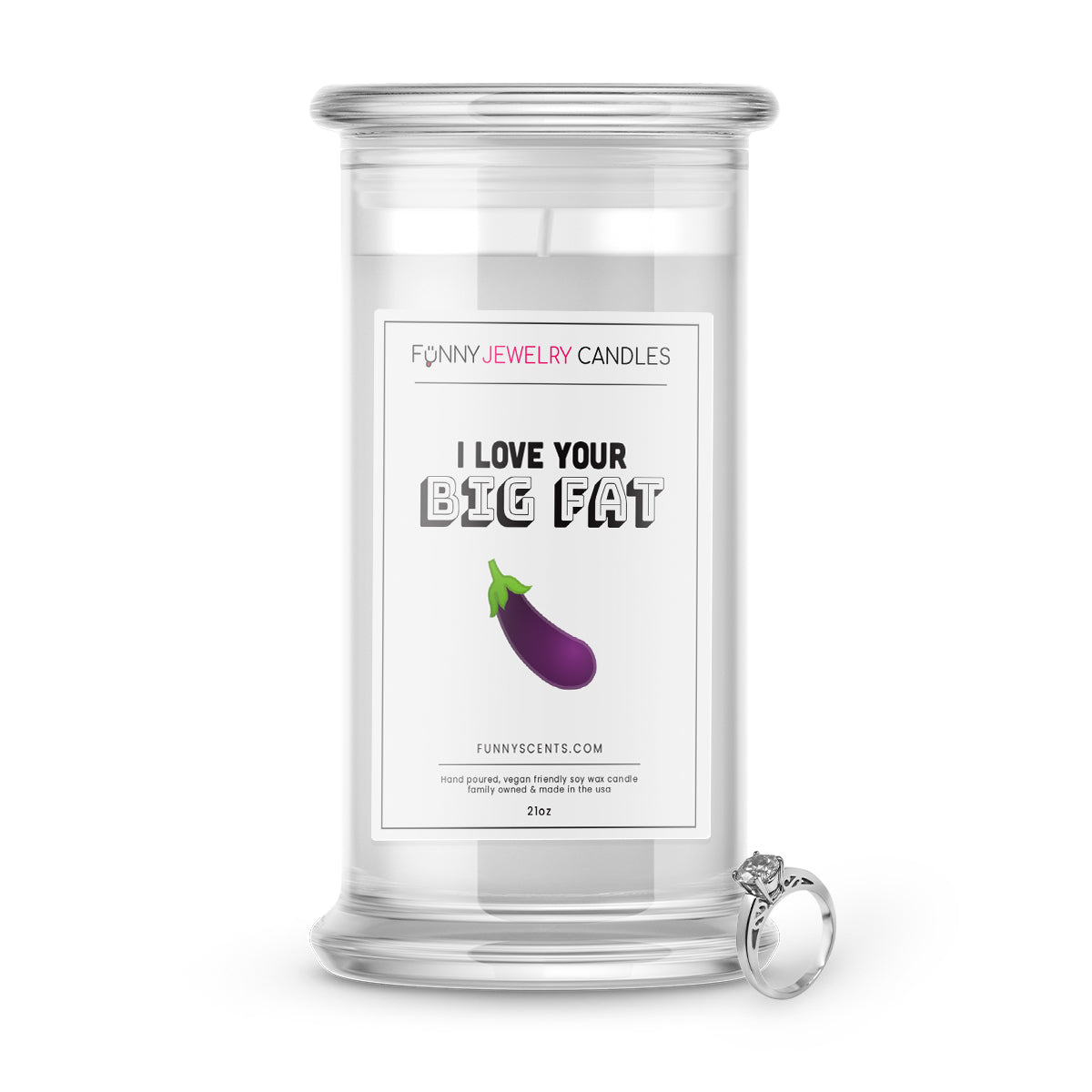 I Love Your Big Fat Dick Jewelry Funny Candles