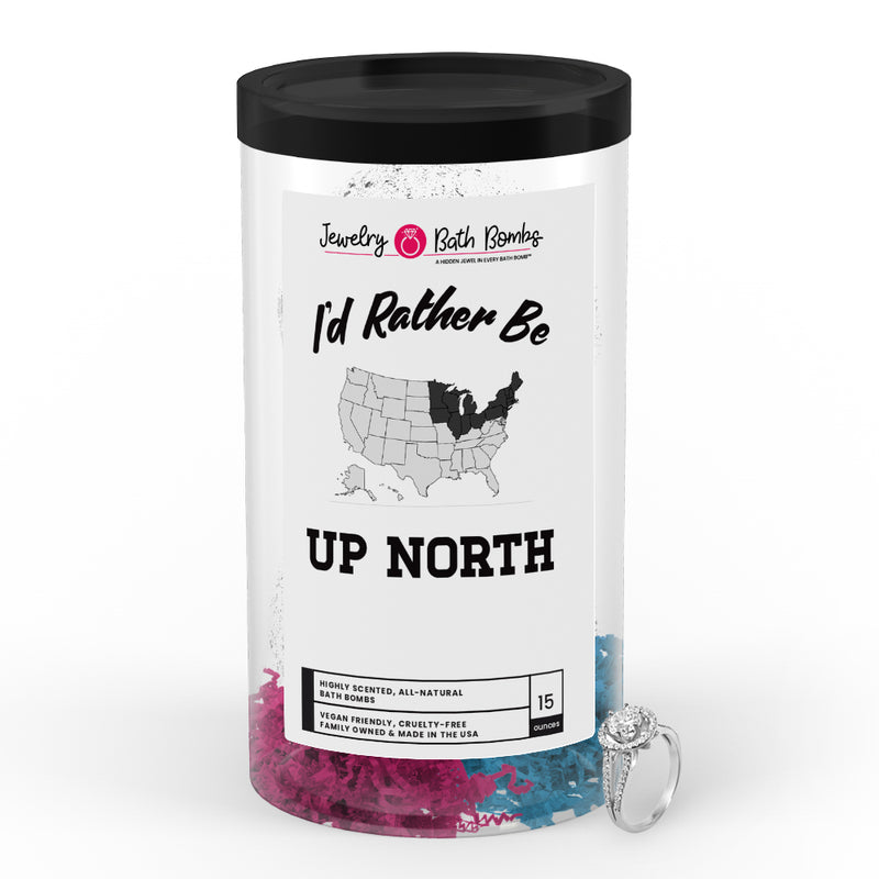 I'd rather be Up North Jewelry Bath Bombs