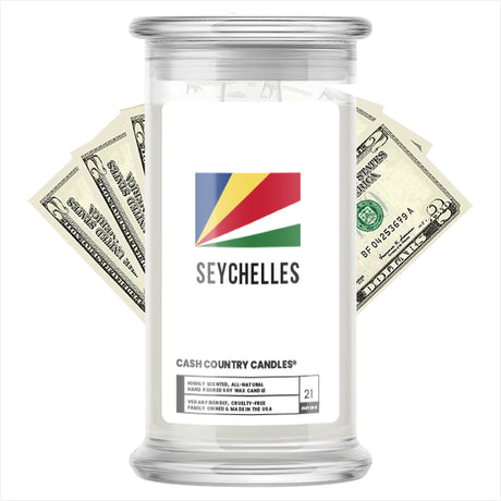 seychelles cash candle