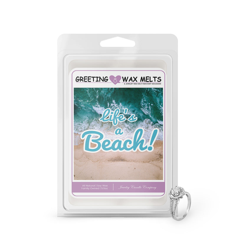 Life's a beach Greetings Wax Melt