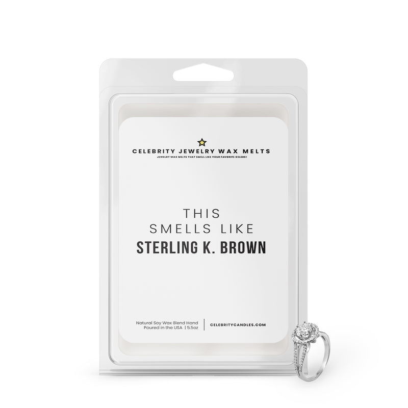 This Smells Like Sterling K. Brown Celebrity Jewelry Wax Melts