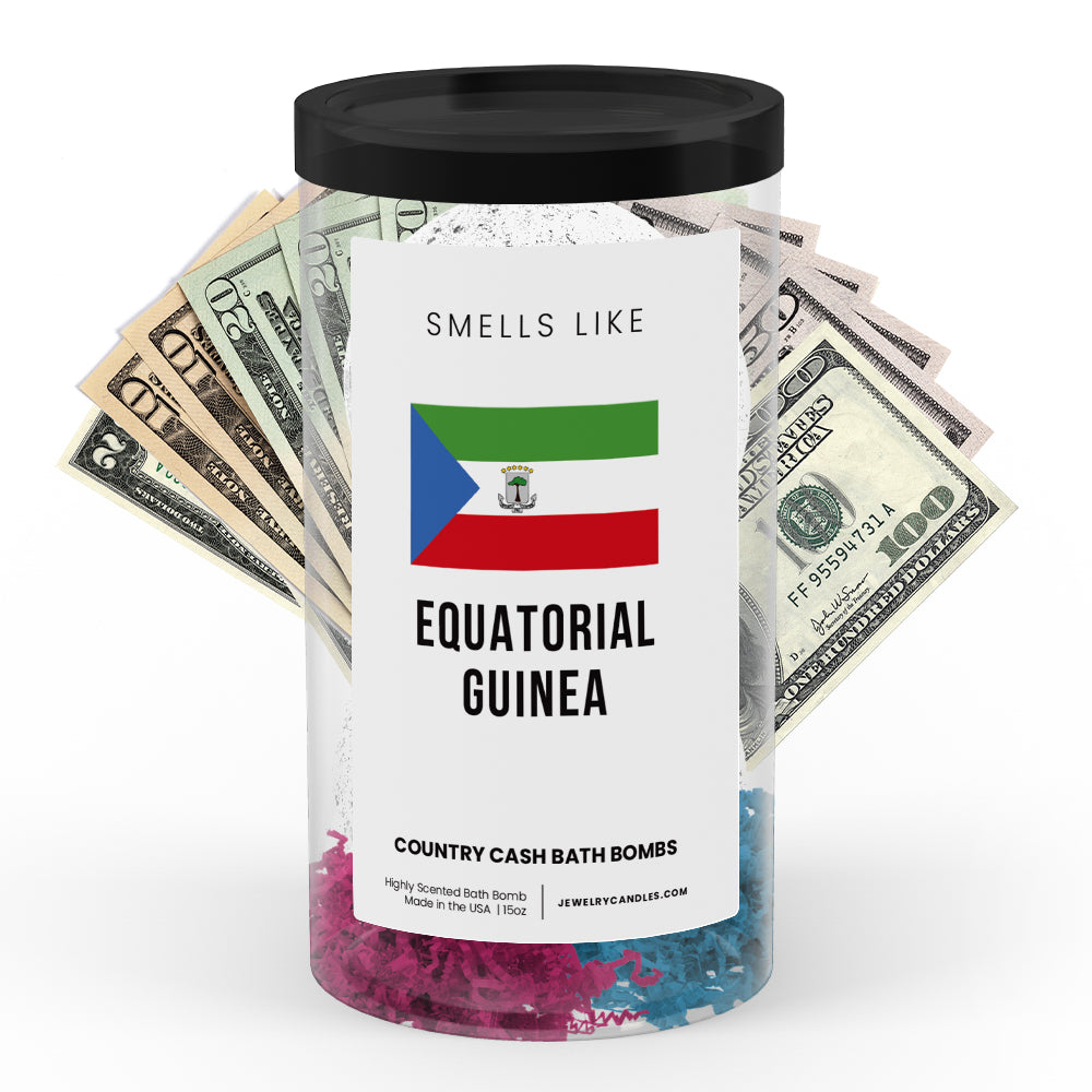 Smells Like Equatorial Guinea Country Cash Bath Bombs